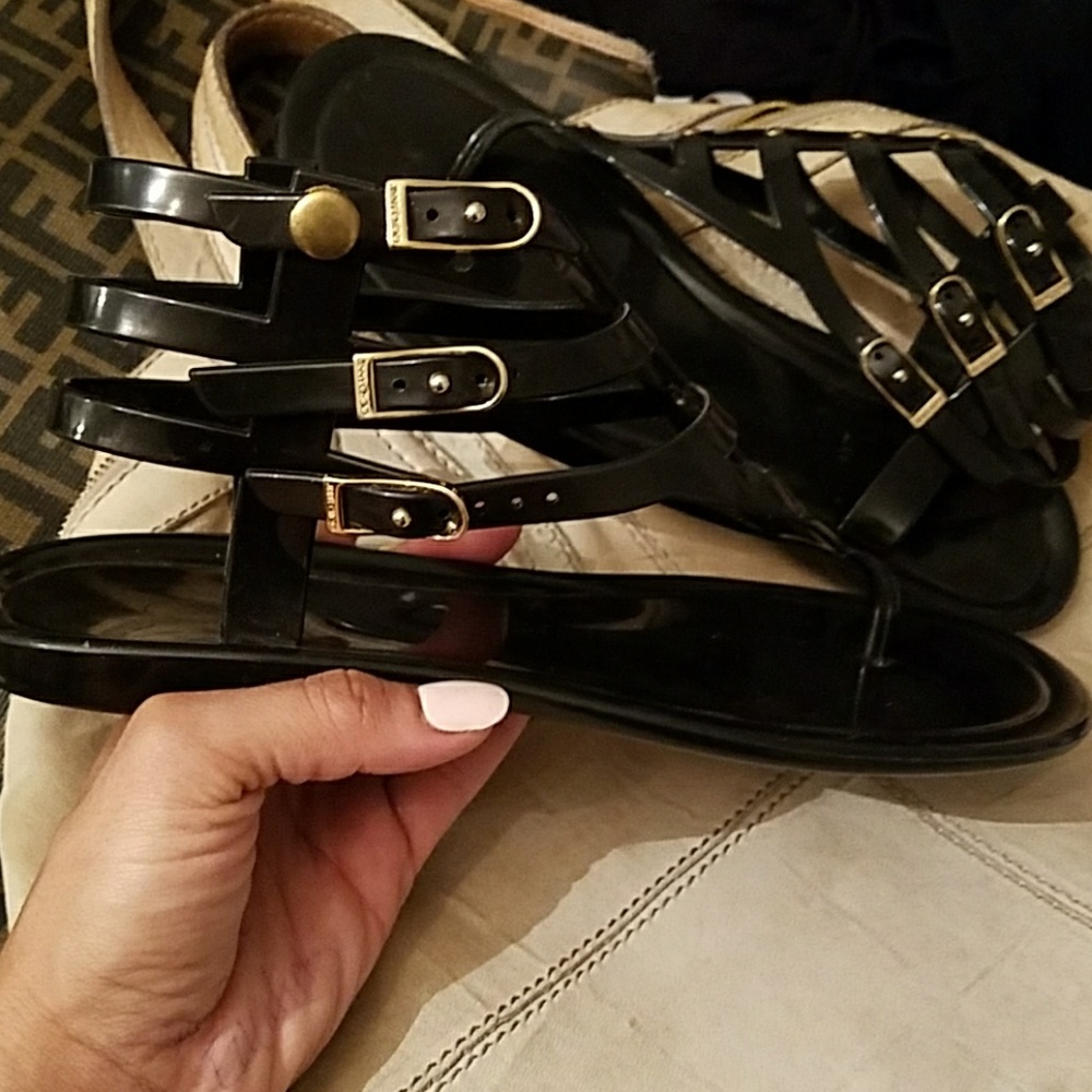 Jimmy choo gladiator sandals read description